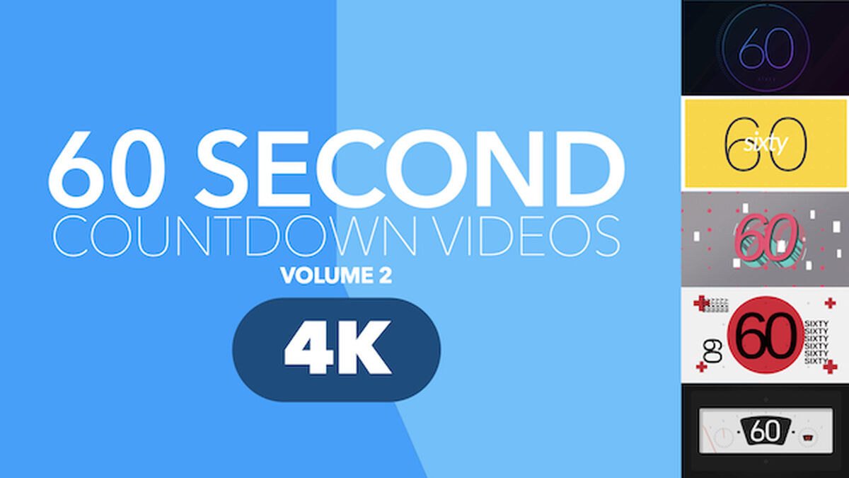 60-Second Countdown Videos: Volume 2 image number null